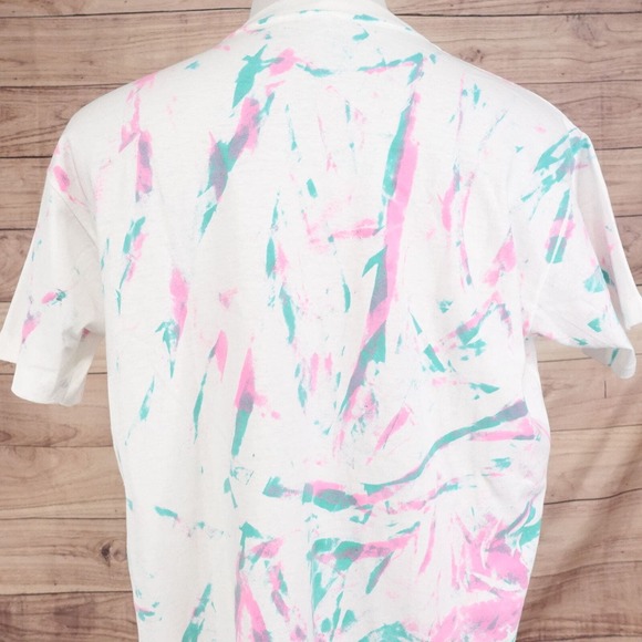 VINTAGE GULF SHORES ALABAMA TRAVEL AOP ALL OVER PRINT SINGLE STITCH TSHIRT XL - Picture 5 of 6